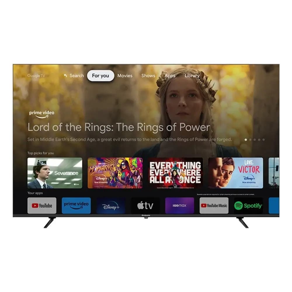 10021831 televisor indurama 86tikjqled/86 pulg/qled/uhd/4k/bluetooh/hdr/googletv/soporte/comando voz